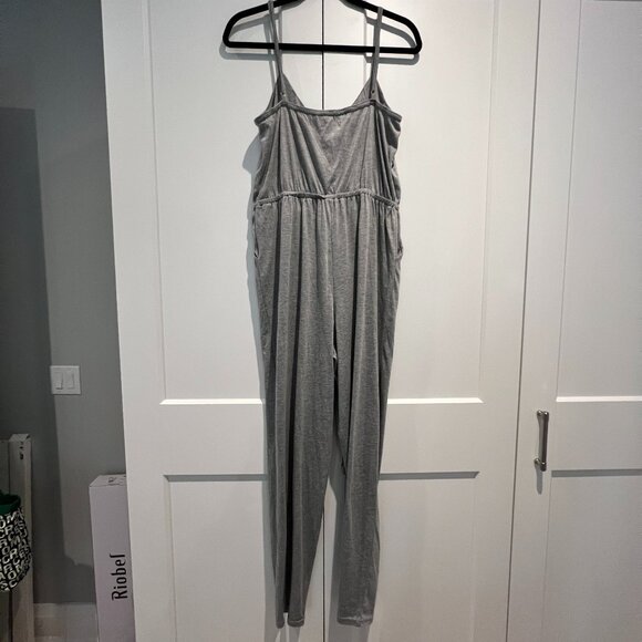 MinkPink Serenity Grey Marle Jumpsuit - Picture 5 of 6